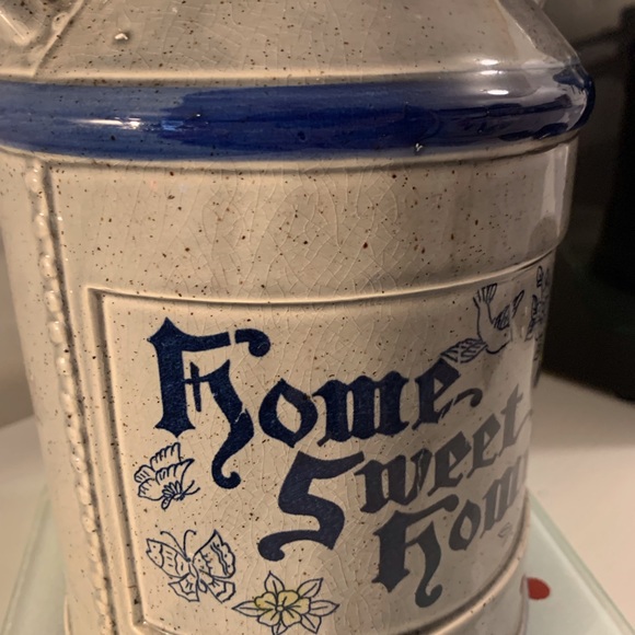 Made in Japan Vintage Home Sweet Home cookie jar~ - Picture 6 of 8